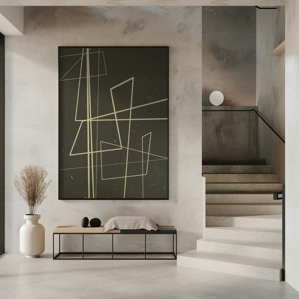 Angular Lines no 7 Poster